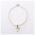 Vivienne Westwood ONE ROW PEARL DROP Choker Argento Bianco Multicolore - vista 3