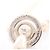 Vivienne Westwood ONE ROW PEARL DROP Choker Argento Bianco Multicolore - vista 5