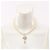 Vivienne Westwood ONE ROW PEARL DROP Choker Argento Bianco Multicolore - vista 6