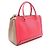 Bolsa de mão 2-Way MCM em Bege e Rosa - vista 2