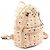 MCM STARK Visetos Studded Rucksack Beige - Ansicht 6