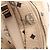 MCM STARK Visetos Studded Rucksack Beige - Ansicht 8