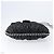 Borsa a tracolla CHANEL Matelasse con catena in pelle d'agnello nera e argento CC Auth ka6097SAV Nero - vista 5