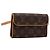 LOUIS VUITTON Monogram Pochette Florentine Waist Bag M51855 LV Auth 203093A Monogramma
