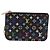 LOUIS VUITTON Monogram Multicolor Pochette Cles NM Black M60279 LV Auth 200573M Nero - vista 13