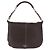 Bolsa de Ombro PRADA em Couro Marrom Prata Auth am12574V - vista 13
