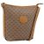 Borsa a tracolla GUCCI Micro GG Supreme PVC Beige Gold Auth 202771 D'oro