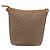 Borsa a tracolla GUCCI Micro GG Supreme PVC Beige Gold Auth 202771 D'oro - vista 2