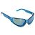 Lunettes de soleil BALENCIAGA Plastique Bleu Argent Auth 203373M Argenté