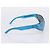 Lunettes de soleil BALENCIAGA Plastique Bleu Argent Auth 203373M Argenté - vue 4