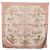 Hermès HERMES Carre 90 Seidentuch "Traineaux et Glissades" Rosa Weiß Auth 200402M Pink - Ansicht 15