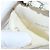 Borsa CHANEL Classic Mini Chain Bag V-stitch in pelle d'agnello Beige Argento CC Auth bs36939M - vista 26
