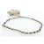 Borsa CHANEL Classic Mini Chain Bag V-stitch in pelle d'agnello Beige Argento CC Auth bs36939M - vista 8