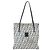 FENDI Zucca Canvas Tote Bag Green Silver Auth 203793 Silber Grün - Ansicht 13