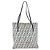 FENDI Zucca Canvas Tote Bag Green Silver Auth 203793 Silber Grün - Ansicht 3