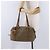 Saco Tote PRADA Canvas Jacquard Beige Gold Auth 200549M Bege Dourado - vista 24