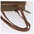 Saco Tote PRADA Canvas Jacquard Beige Gold Auth 200549M Bege Dourado - vista 7