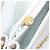 Bolso de hombro CHANEL Chain Matelasse de piel de cordero Blanco Gold CC Auth 200466V Dorado - vista 24
