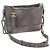 Borsa a tracolla CHANEL Chain Gabriel De V Stitch in pelle caviar grigia CC Auth 203252V Marrone