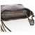 Borsa a tracolla CHANEL Chain Gabriel De V Stitch in pelle caviar grigia CC Auth 203252V Marrone - vista 6