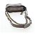 Borsa a tracolla CHANEL Chain Gabriel De V Stitch in pelle caviar grigia CC Auth 203252V Marrone - vista 7
