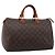 Borsa a mano LOUIS VUITTON Monogram Speedy 35 M41524 LV Auth 201407A Monogramma