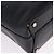 Borsa a tracolla Salvatore Ferragamo Vala in pelle nera e oro Auth ka6109 Nero - vista 17