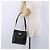 Borsa a tracolla Salvatore Ferragamo Vala in pelle nera e oro Auth ka6109 Nero - vista 25