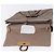 Borsa a tracolla Salvatore Ferragamo Gancini in pelle marrone e oro Auth 202452A D'oro - vista 10