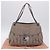 Borsa a tracolla Miu Miu Matelassé con catena in pelle Beige Silver Auth ka6124M Argento - vista 12