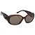 Gafas de sol CHANEL Camelia plástico Brown CC Auth BA15680 Castaño