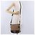 Borsa a tracolla Christian Dior Trotter Canvas Beige Silver Auth ka6123A Argento - vista 29