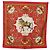 Hermès Pañuelo HERMES Carre 90 Seda Rojo Auth bs37039 Roja