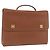 Hermès Borsa Business HERMES Danube 38 in Pelle Brown Gold Auth bs37017 Marrone D'oro