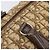 Borsa Boston Christian Dior Trotter Canvas Beige Gold Auth 200492 D'oro - vista 11