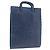Borsa Christian Louboutin in pelle blu e argento Auth ka6102
