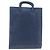 Borsa Christian Louboutin in pelle blu e argento Auth ka6102 - vista 13