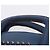 Borsa Christian Louboutin in pelle blu e argento Auth ka6102 - vista 14