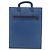 Borsa Christian Louboutin in pelle blu e argento Auth ka6102 - vista 2