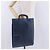 Borsa Christian Louboutin in pelle blu e argento Auth ka6102 - vista 27