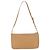 Salvatore Ferragamo Accessory Pouch Leather Beige Silver Auth 201289A Silvery - view 2