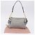 Borsa a tracolla Miu Miu Vitellolux Light Blue Gold Auth 202191M D'oro Blu chiaro - vista 12