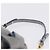 Borsa a tracolla Miu Miu Vitellolux Light Blue Gold Auth 202191M D'oro Blu chiaro - vista 14