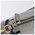 Borsa a tracolla Miu Miu Vitellolux Light Blue Gold Auth 202191M D'oro Blu chiaro - vista 20