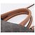 Céline Borsa a tracolla CELINE Macadam Canvas Triomphe in pelle 2way Brown Gold Auth mr2902A Marrone D'oro - vista 8