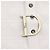Borsa Christian Dior Canage in pelle bianca e argento Auth mr2872V Bianco - vista 10
