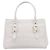 Borsa Christian Dior Canage in pelle bianca e argento Auth mr2872V Bianco - vista 13