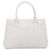 Borsa Christian Dior Canage in pelle bianca e argento Auth mr2872V Bianco - vista 2
