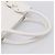 Borsa Christian Dior Canage in pelle bianca e argento Auth mr2872V Bianco - vista 7