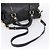 Borsa a mano Miu Miu in pelle 2way Nero Oro Auth 203800V D'oro - vista 10